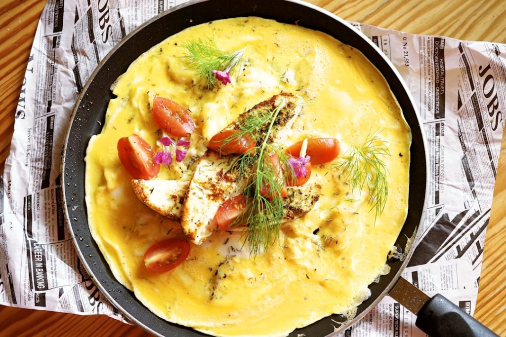Bebekler İçin Besleyici Lor Peynirli Omlet